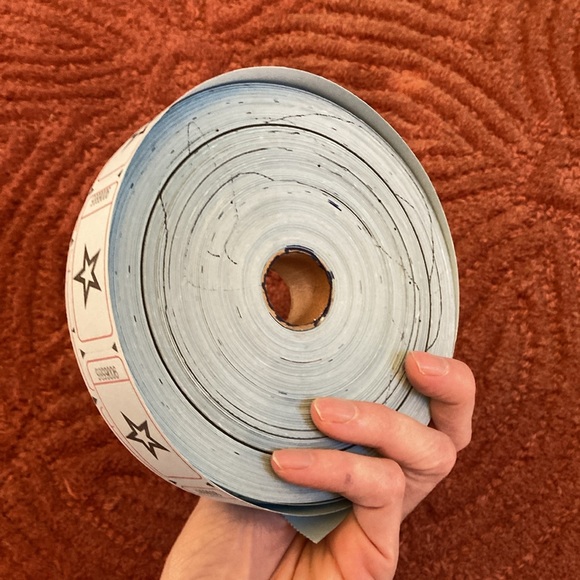 HUGE Roll of Star Tickets *Event Tickets* Numbered Raffle - Picture 3 of 3